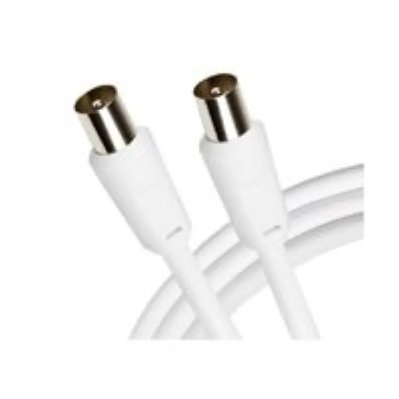 Coaxial aerial antenna cable for Freeview TV signal connection